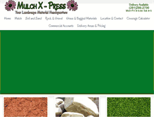 Tablet Screenshot of mulchx-press.com